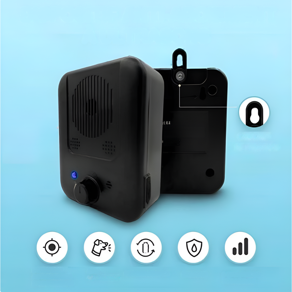 Dispositif anti-aboiement à ultrasons pour chiens