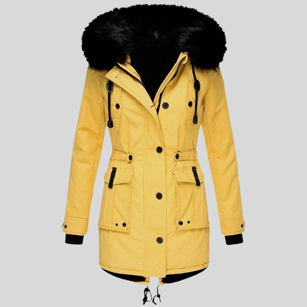 Manteau à capuche d’hiver pour femme