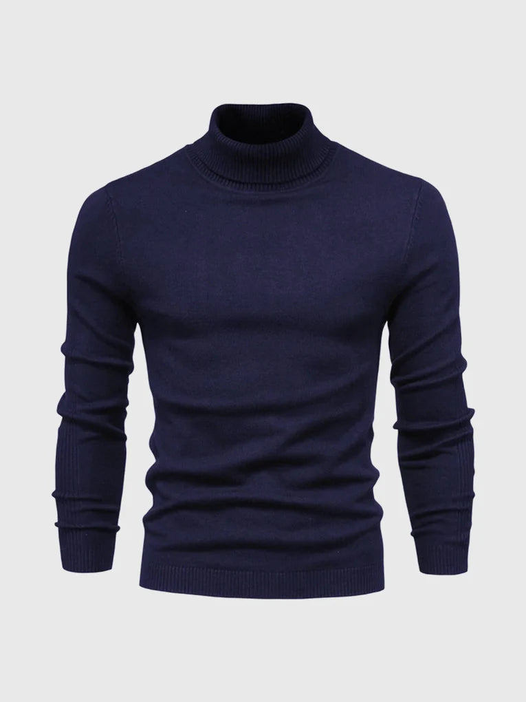 Pull à col roulé pour homme