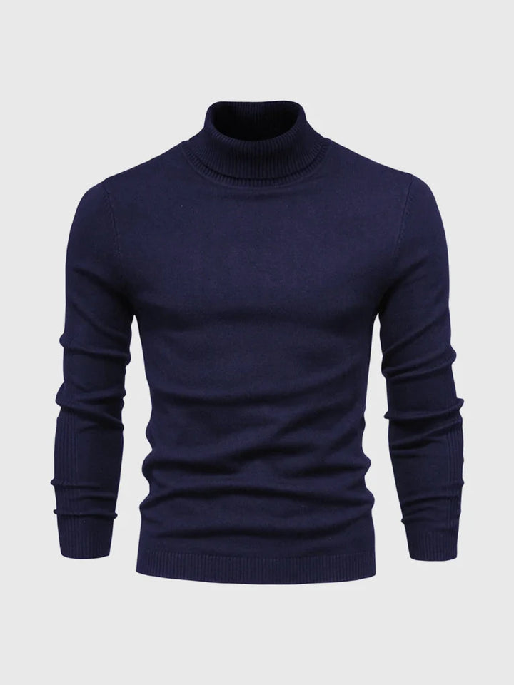 Pull à col roulé pour homme
