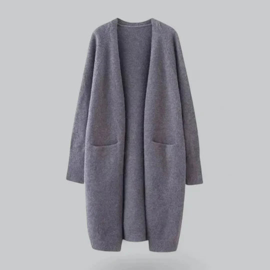 Cardigan en Tricot à Fermeture Éclair pour Femme