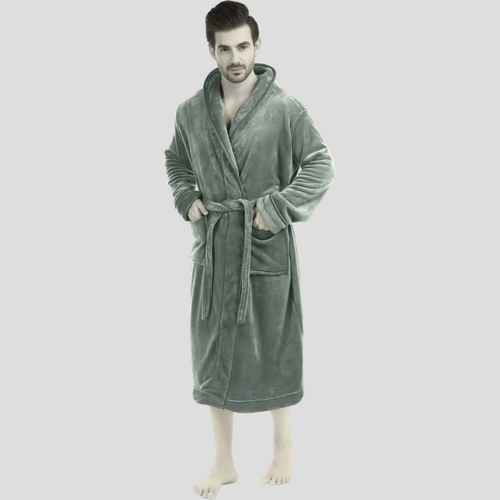 Peignoir polaire confortable pour homme
