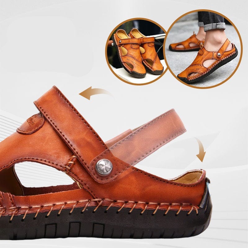 Sandales en cuir pour hommes