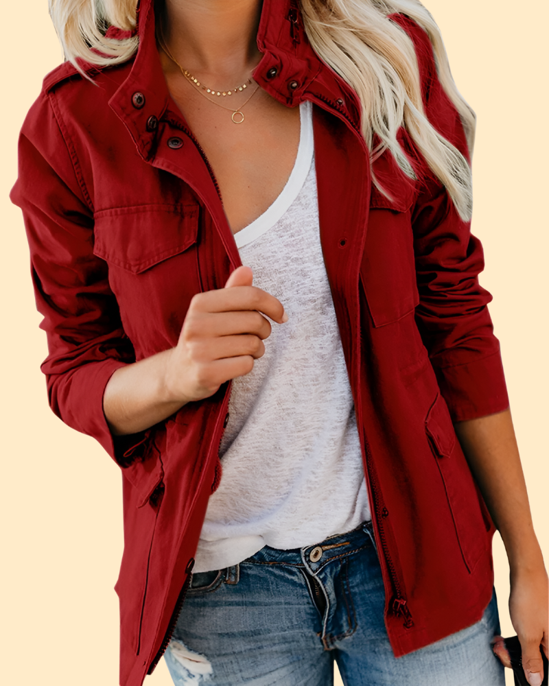 Veste en jean souple pour femme