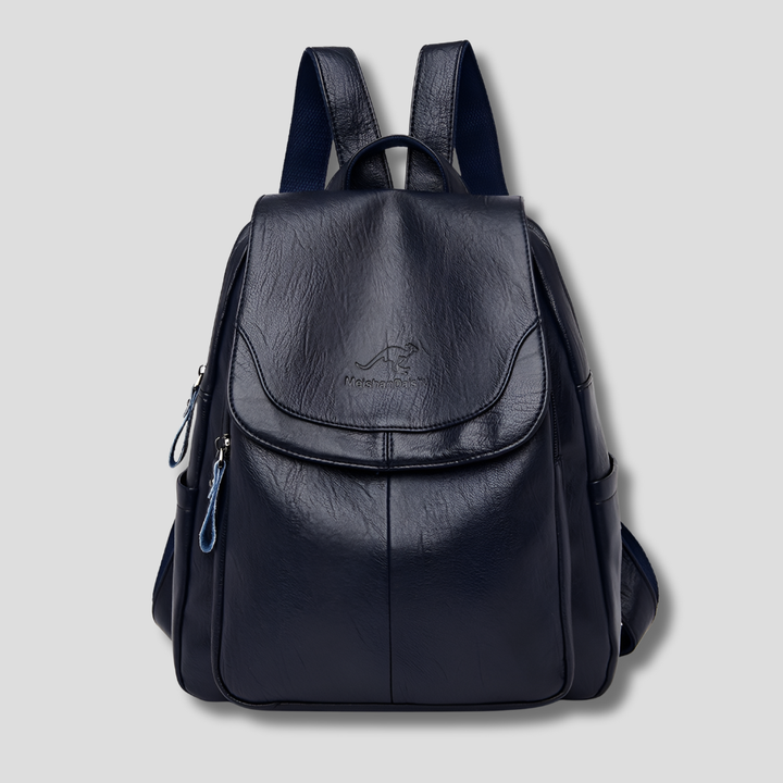 Sac à dos en cuir antivol pour femmes élégantes