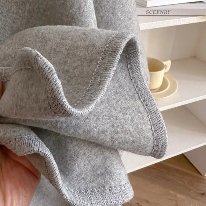 Manteau châle coupe-vent