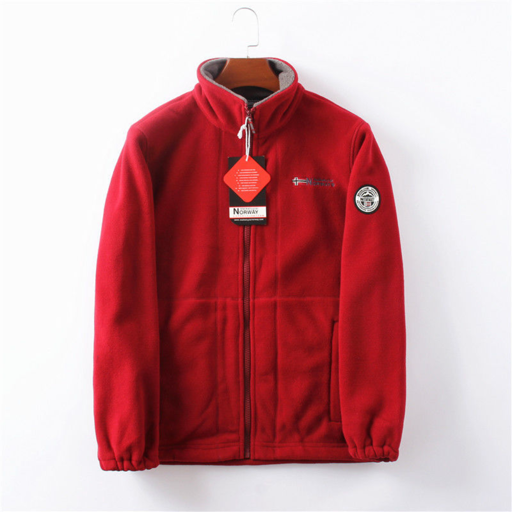 Veste polaire coupe-vent et confortable pour homme