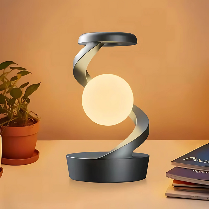Lampe de bureau spirale moderne à lumière chaude
