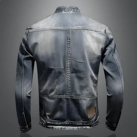 Veste en jean rétro pour homme