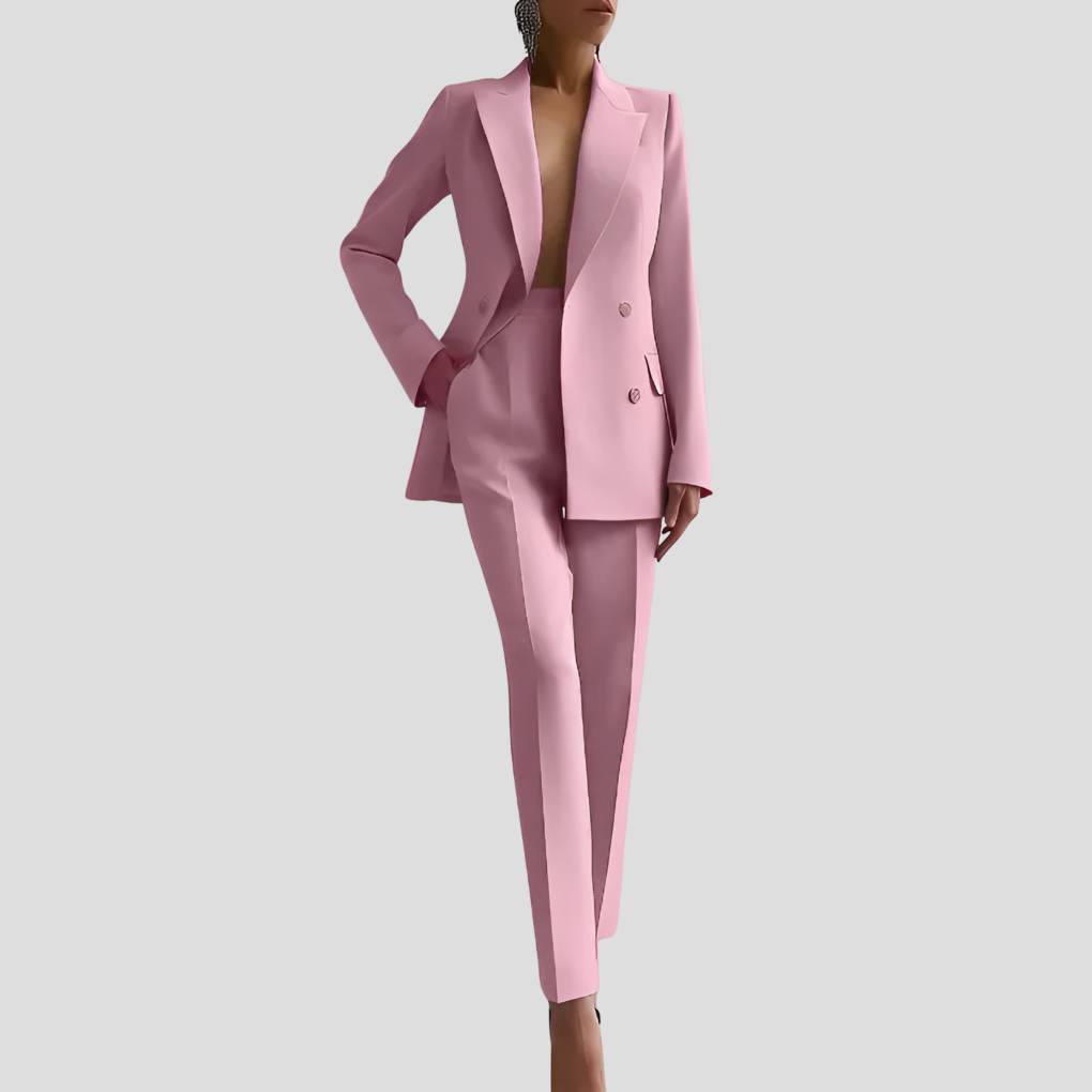 Ensemble tailleur-pantalon élégant pour femme