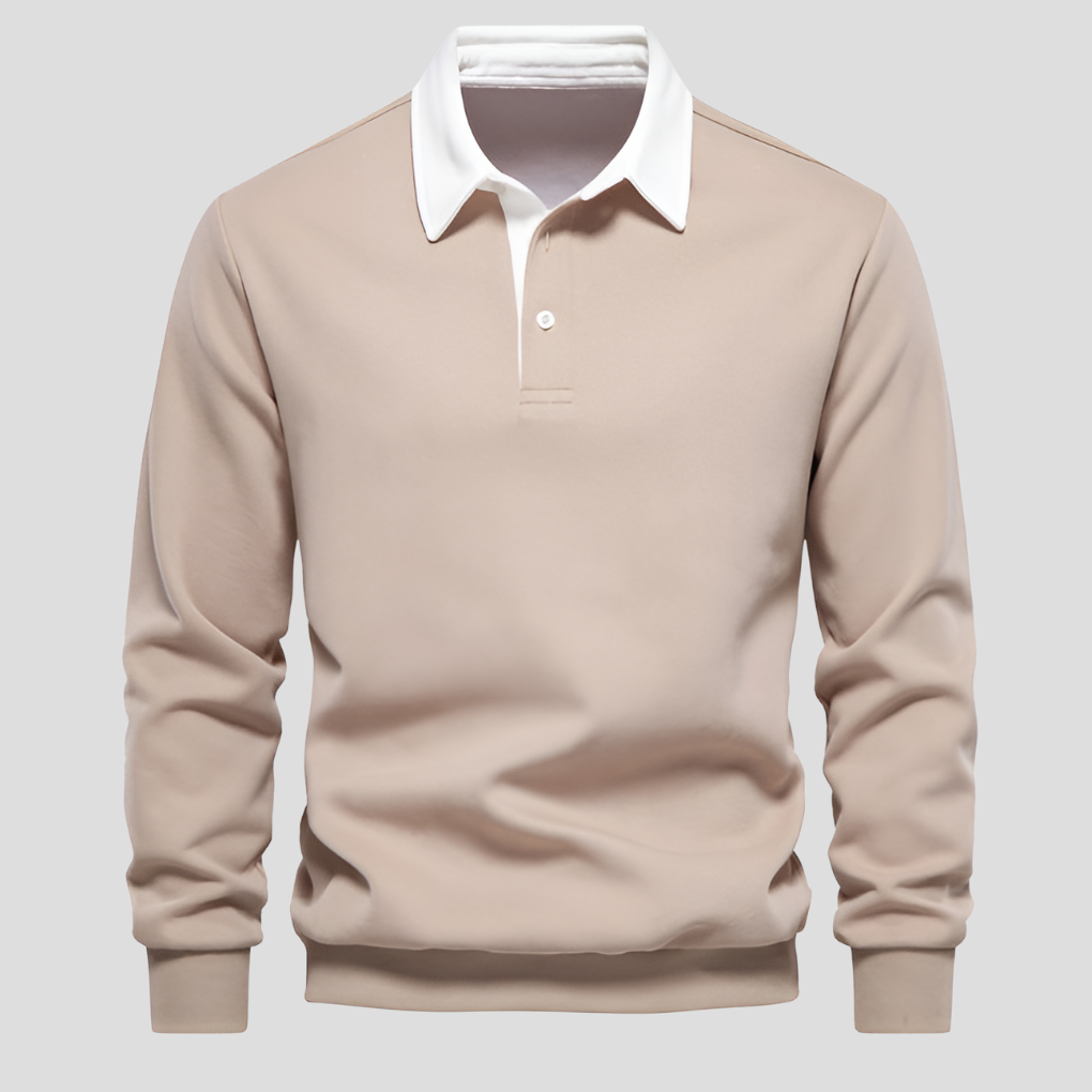 Polo à manches longues pour homme – Un style classique pour toutes les occasions