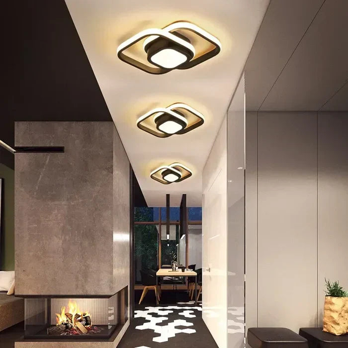 Plafonnier LED Moderne et Écoénergétique