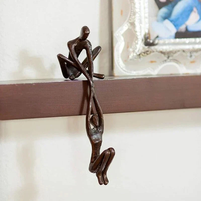 Sculpture Figurine Amour et Force Éternels