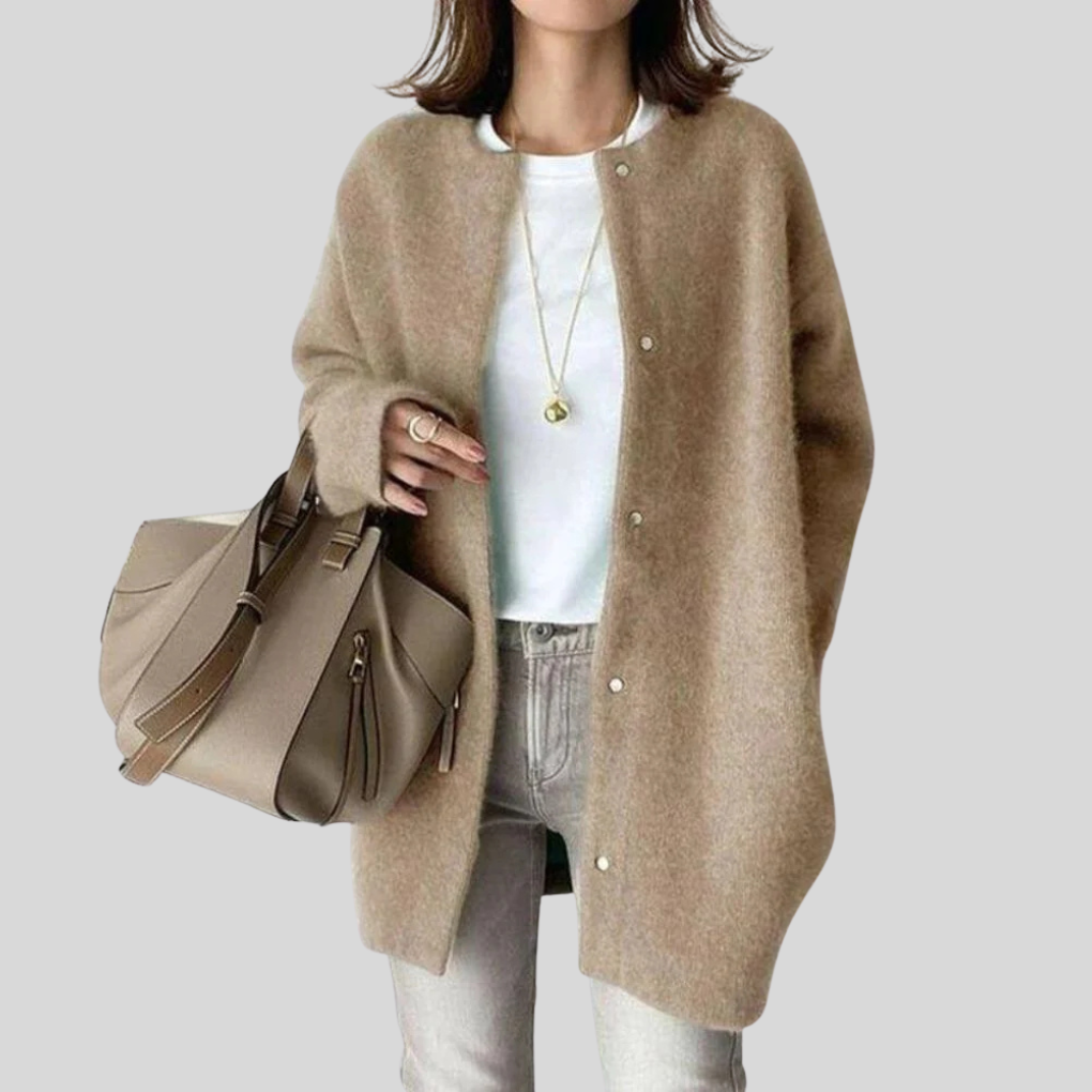 Cardigan élégant – Couche de tricot raffinée