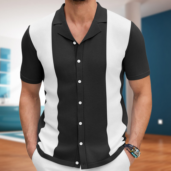 Chemise décontractée élégante en coton pour homme
