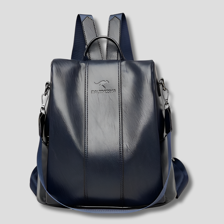 Sac à dos en cuir antivol pour femmes élégantes