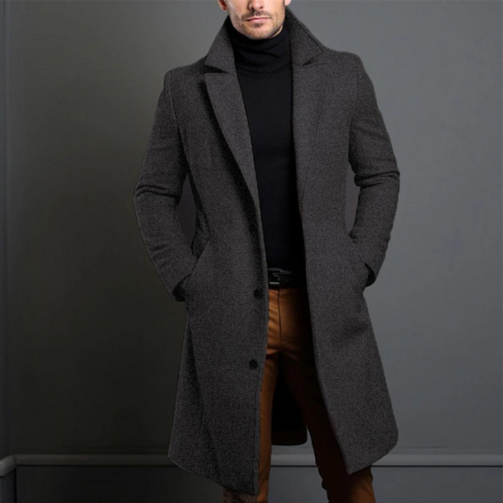 Manteau en laine pour homme – Un style intemporel pour les journées fraîches