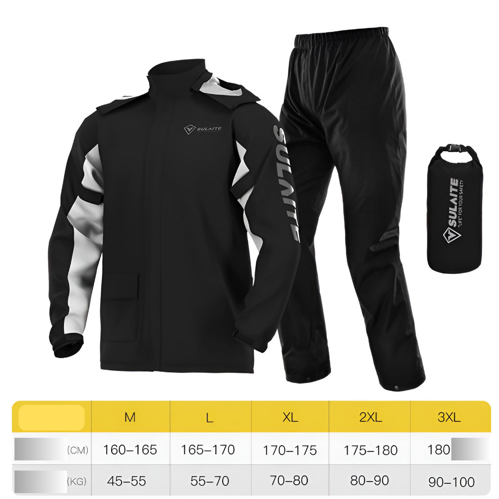 Combinaison de pluie extérieure imperméable