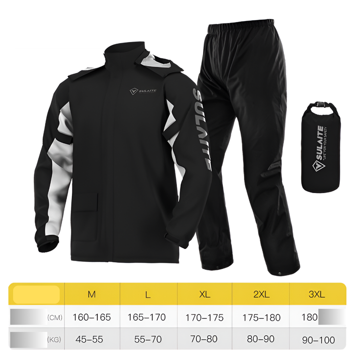 Combinaison de pluie extérieure imperméable
