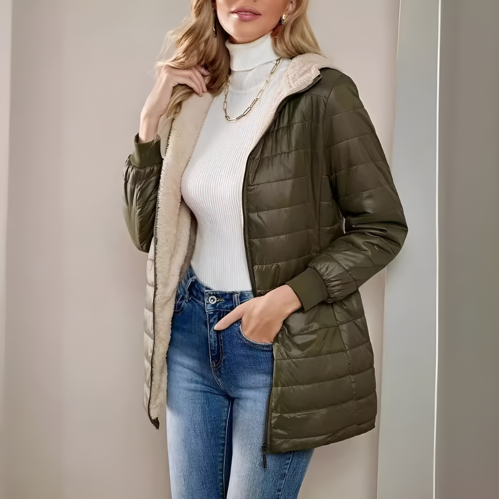 Veste d'hiver décontractée pour femme
