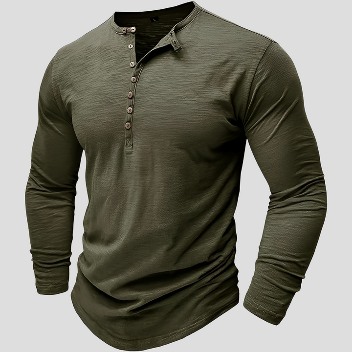 Chemise ample en coton pour homme