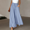 Jupe-pantalon d'été décontractée à taille élastique