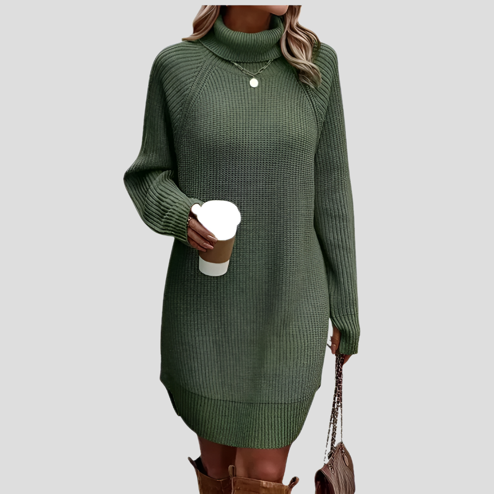 Robe tricotée élégante pour femme