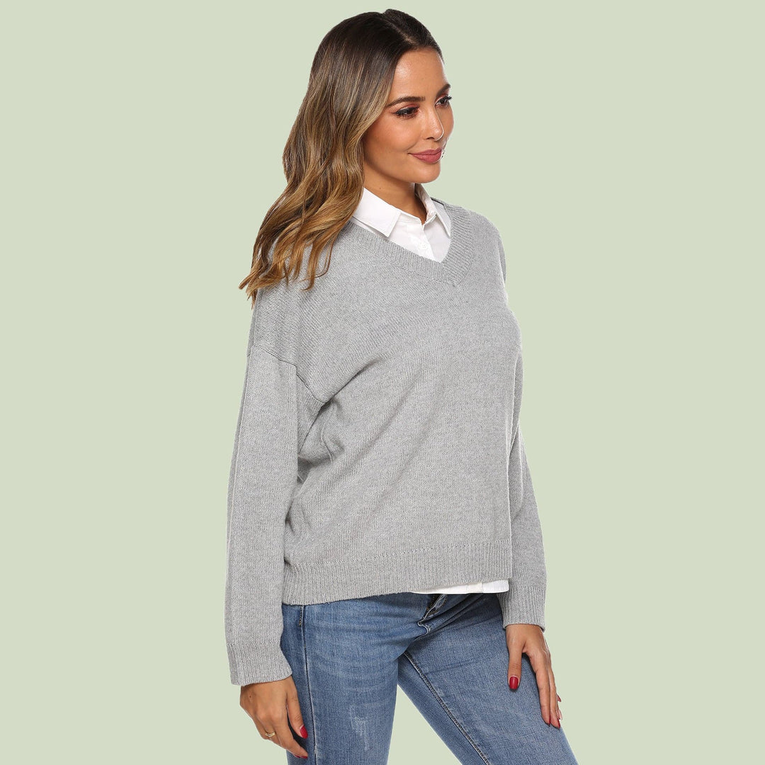 Sara - Sweat-shirt tendance en diverses teintes