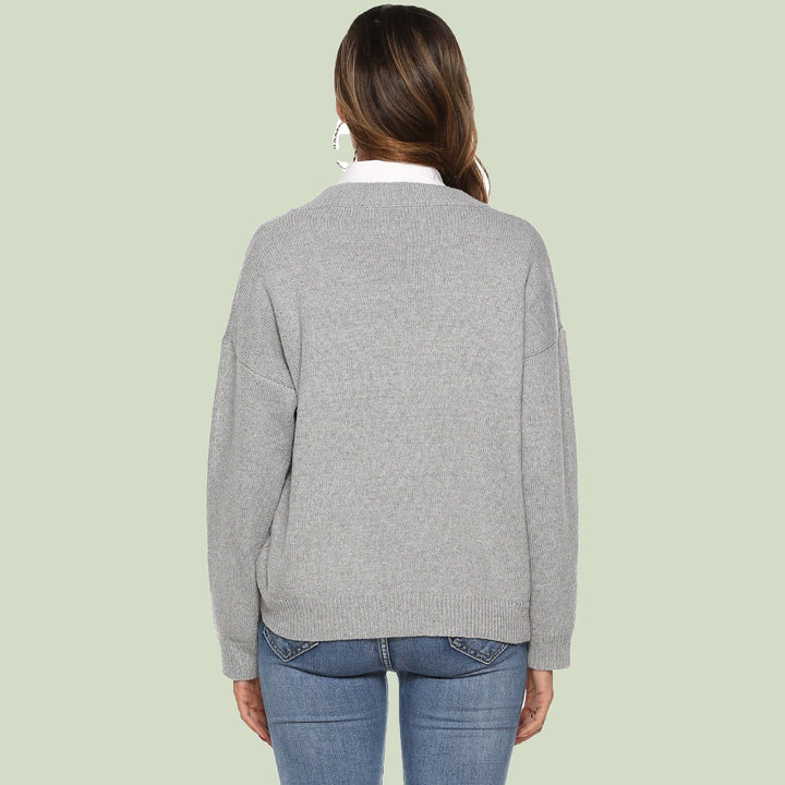 Sara - Sweat-shirt tendance en diverses teintes