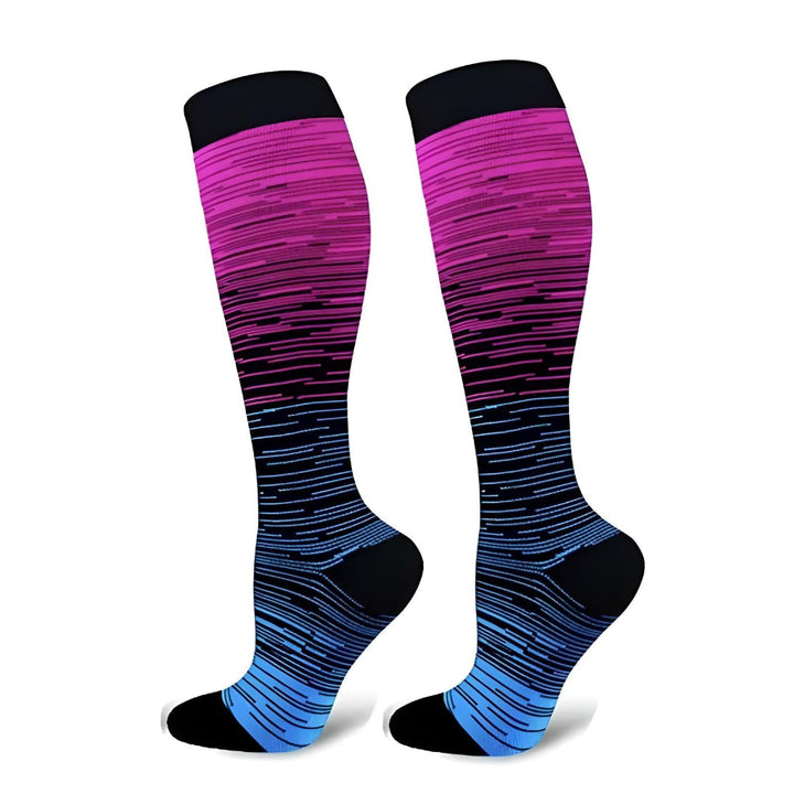 Chaussettes de voyage à compression graduée