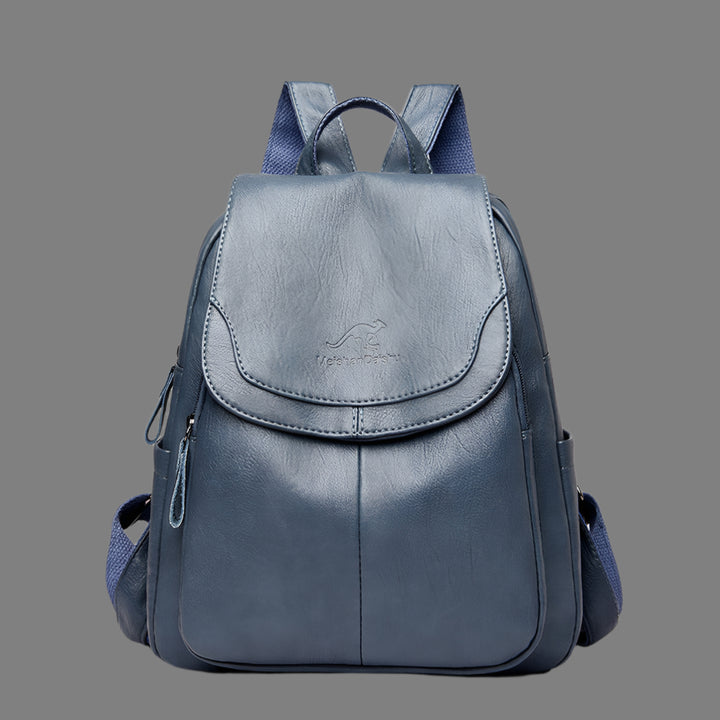 Sac à dos en cuir antivol pour femmes élégantes