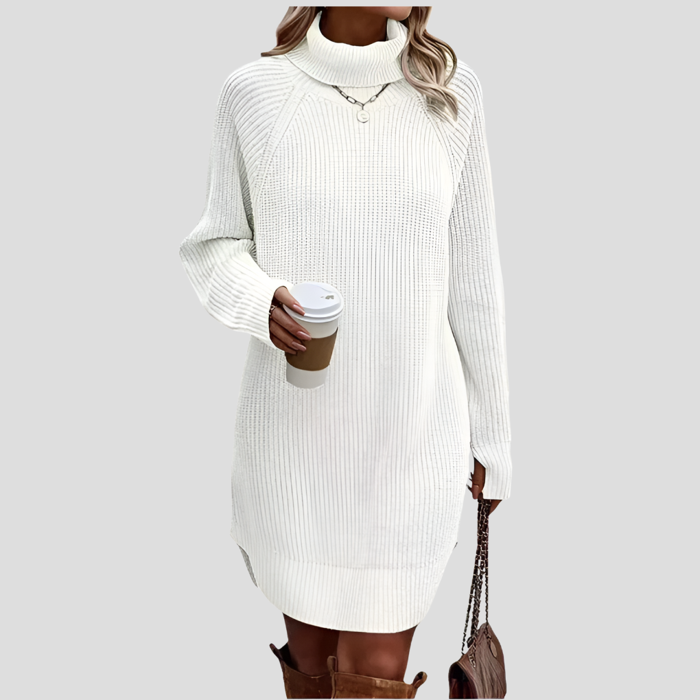 Robe tricotée élégante pour femme