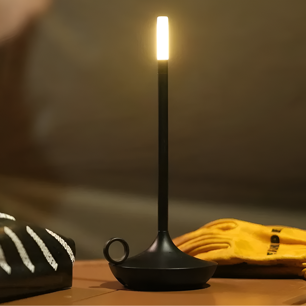 Lampe de table bougie rechargeable