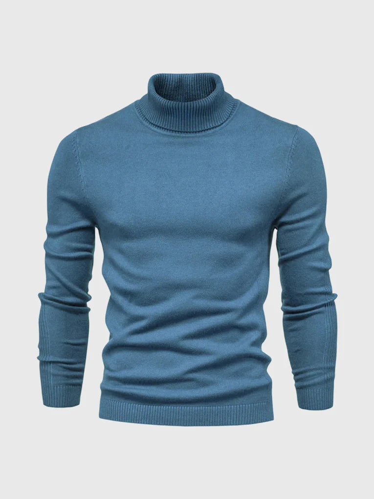 Pull à col roulé pour homme