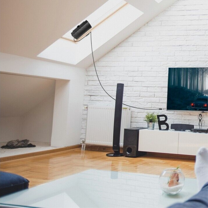 Antenne numérique HDTV 4K d'intérieur longue portée