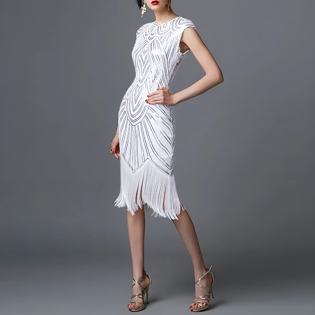 Robe Charleston pour femme