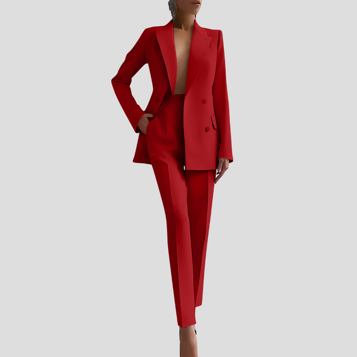 Ensemble tailleur-pantalon élégant pour femme