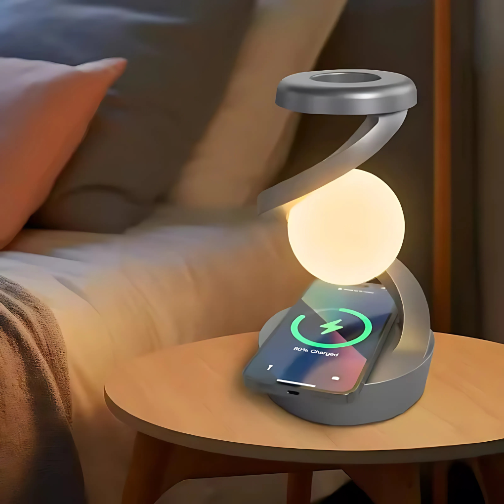 Lampe de bureau spirale moderne à lumière chaude