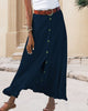 Jupe longue monochrome pour femmes