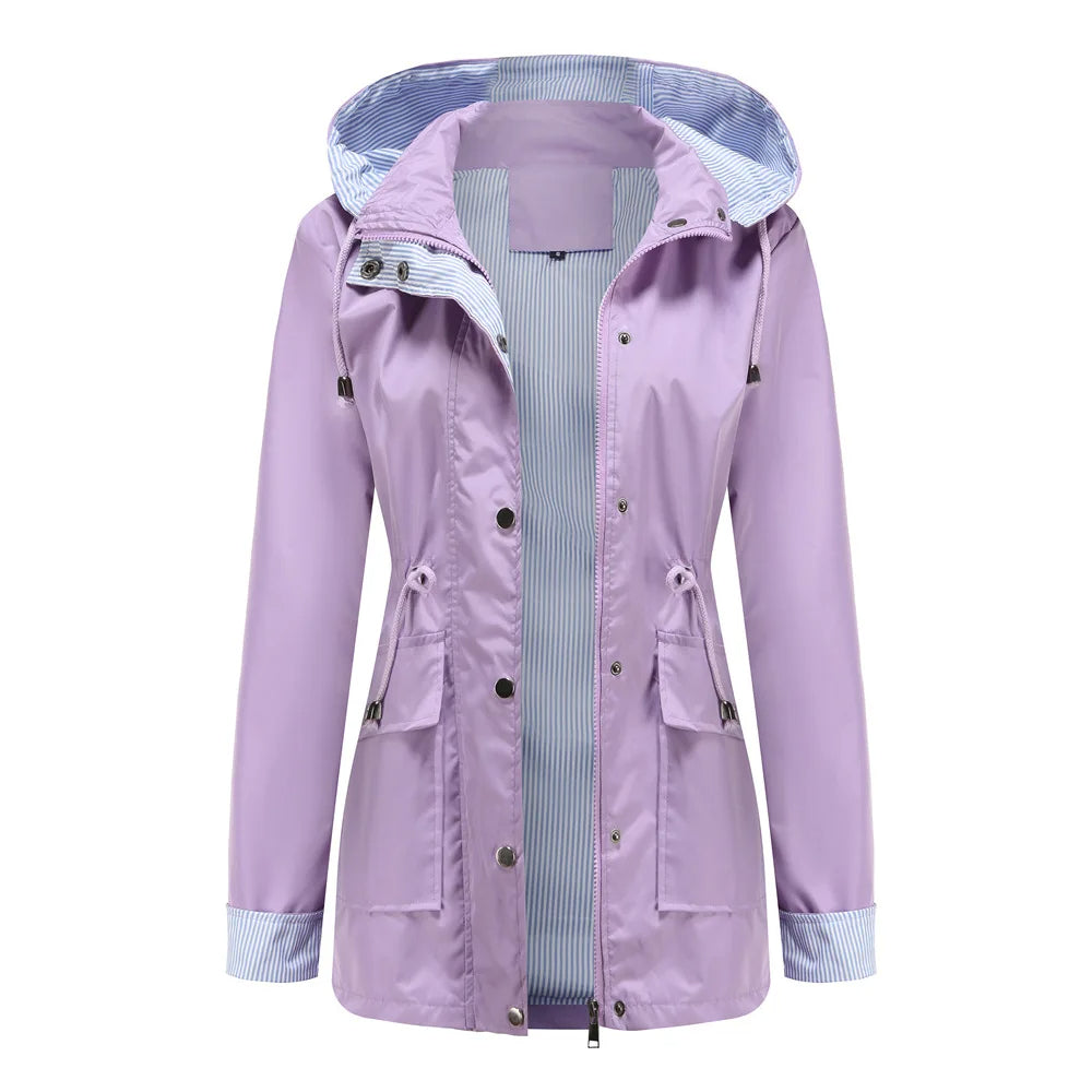 Veste d'extérieur légère pour femme