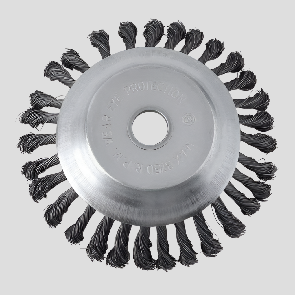 Brosse et coupe-herbe en acier au carbone