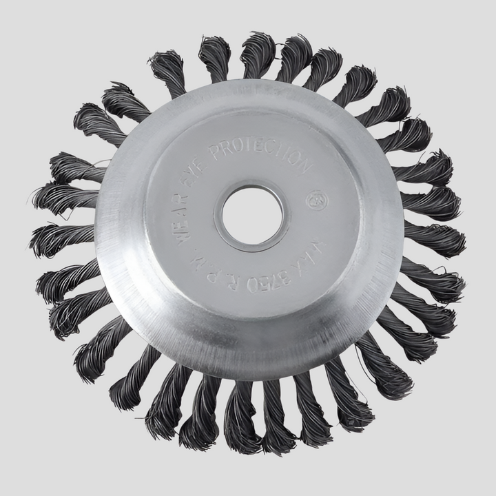 Brosse et coupe-herbe en acier au carbone