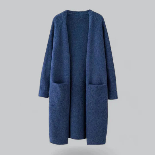 Cardigan en Tricot à Fermeture Éclair pour Femme