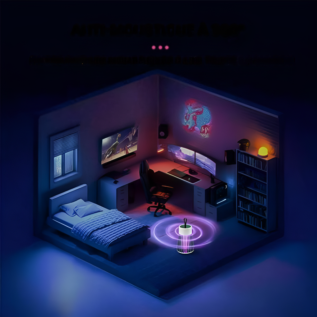 Lampe anti-moustique électrique