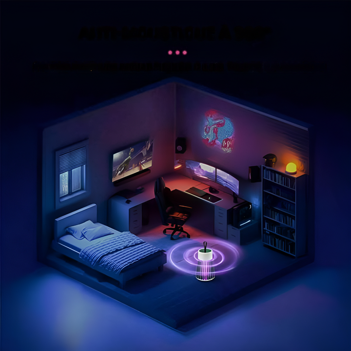 Lampe anti-moustique électrique