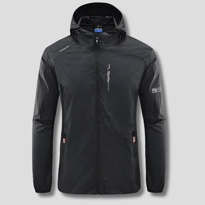 Veste d'été à capuche ultralégère pour homme, coupe-vent et anti-soleil