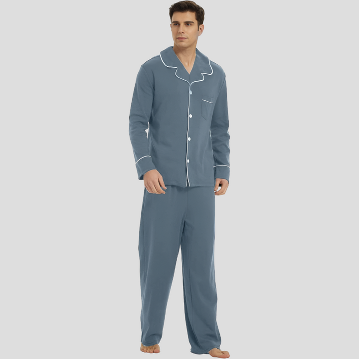 Pyjama confortable en coton pour homme