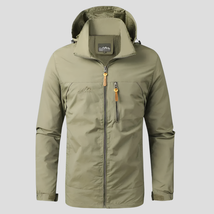 Veste d'extérieur imperméable et coupe-vent pour homme