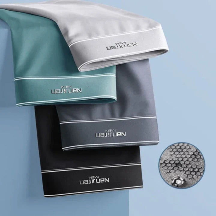 Lot de 4 boxers respirants pour homme