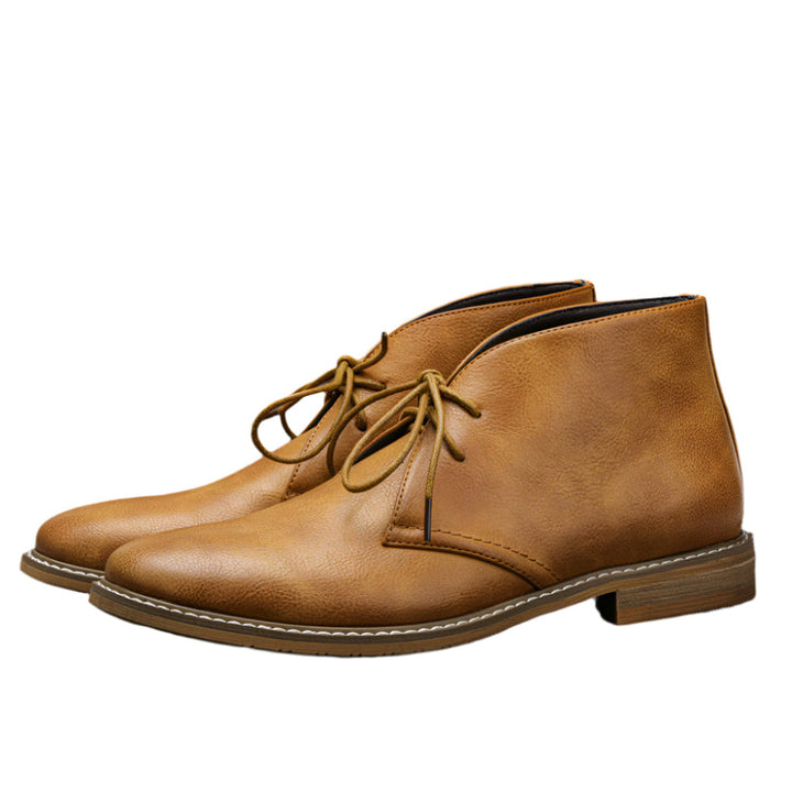 Bottines classiques pour homme style vintage